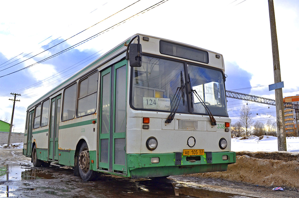 Новгородская область, ЛиАЗ-5256.35 № 338