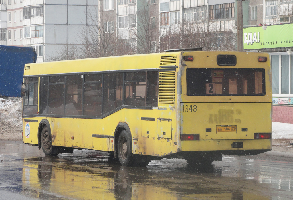 Вологодская область, МАЗ-103.002 № 1348