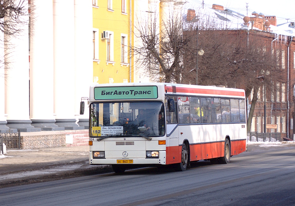 Владимирская область, Mercedes-Benz O405N № ВС 860 33