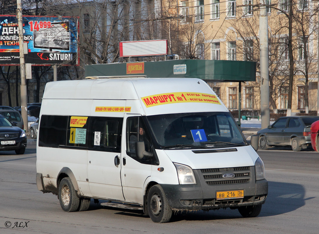 Воронежская область, Нижегородец-222702 (Ford Transit) № ВВ 216 36