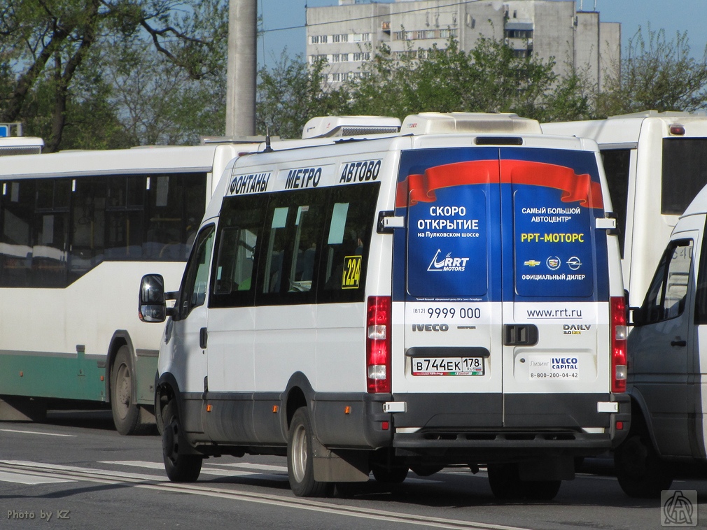 Санкт-Петербург, Нижегородец-2227UU (IVECO Daily) № 115