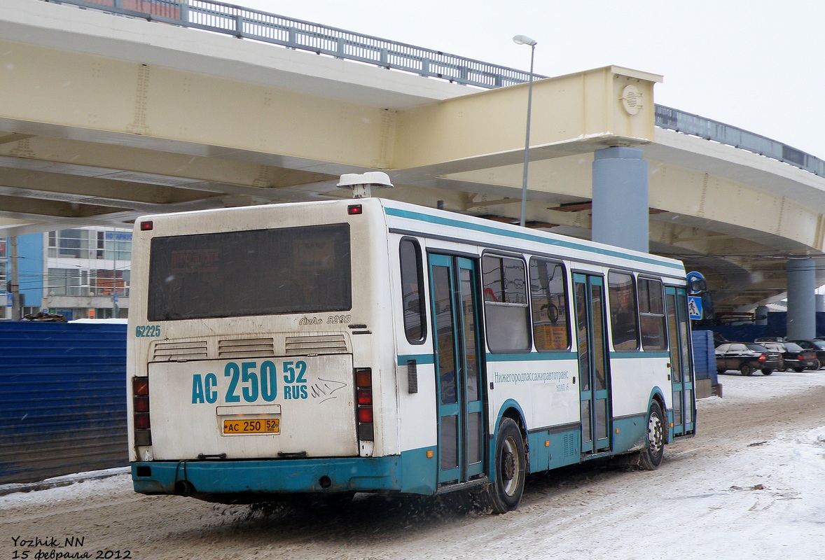 Нижегородская область, ЛиАЗ-5293.00 № 62225