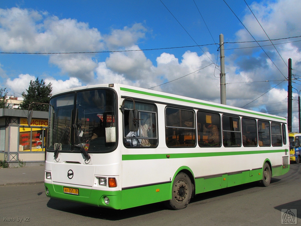 Санкт-Петербург, ЛиАЗ-5256.26 № АУ 751 78