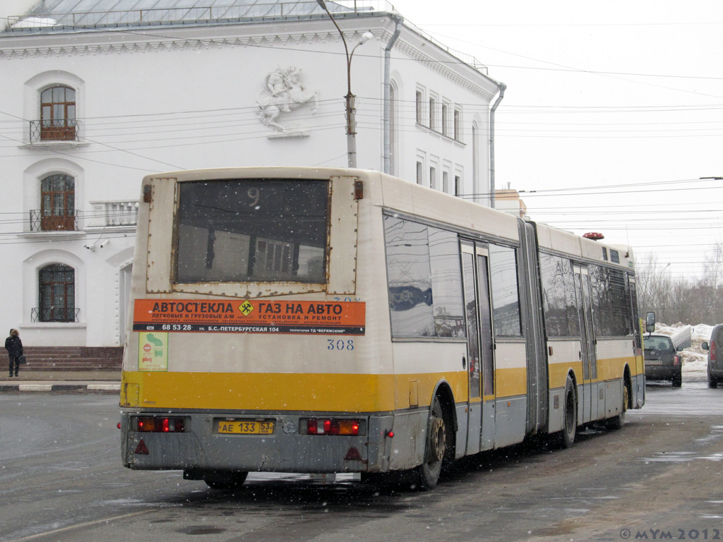 Новгородская область, Berkhof Europa 2000A Duvedec № 308