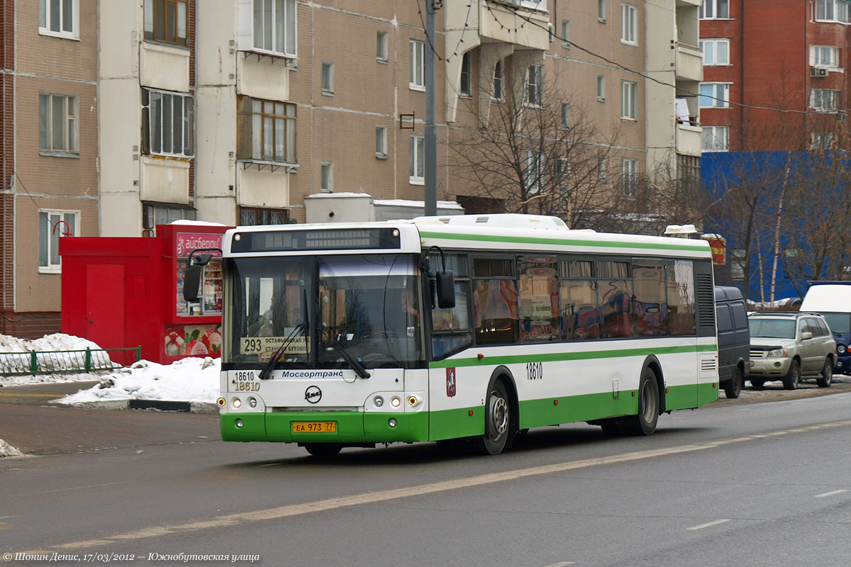 Москва, ЛиАЗ-5292.21 № 18610