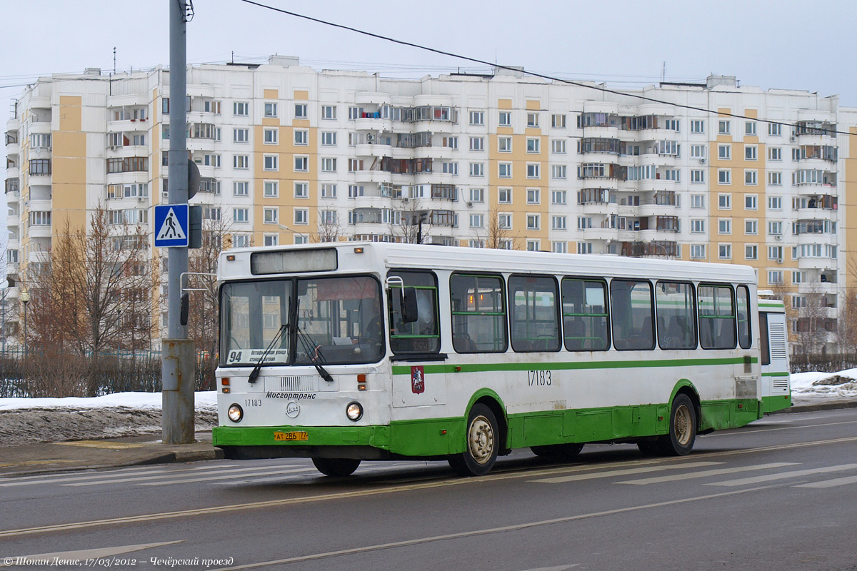 Москва, ЛиАЗ-5256.25 № 17183