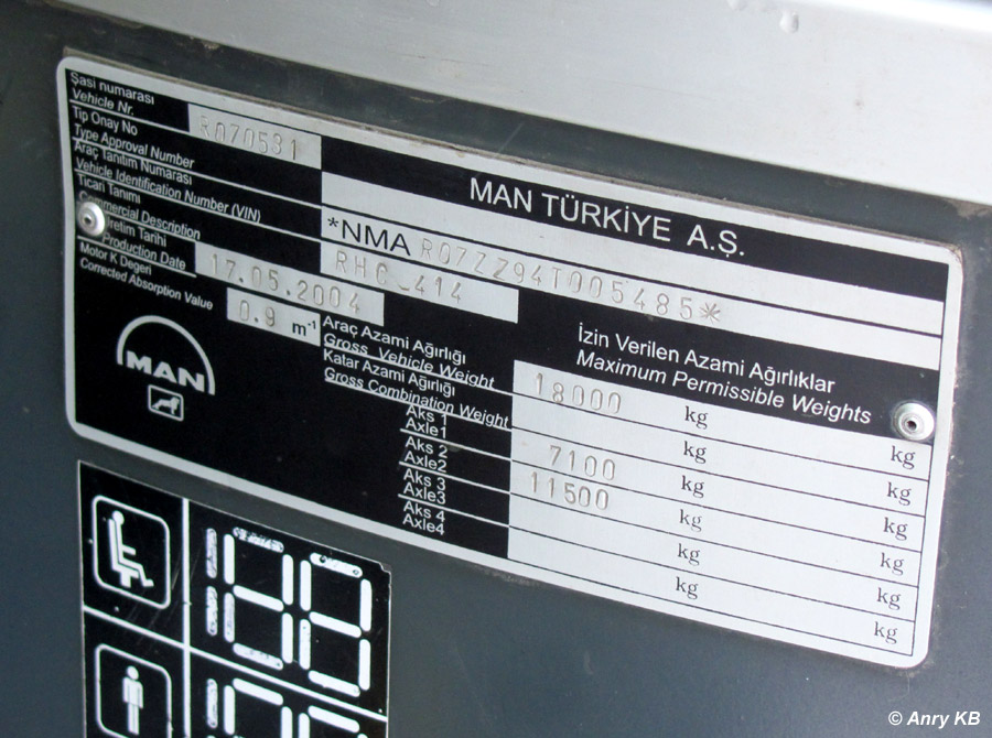 Марий Эл, MAN R07 Fortuna RHC414 № С 634 АР 12