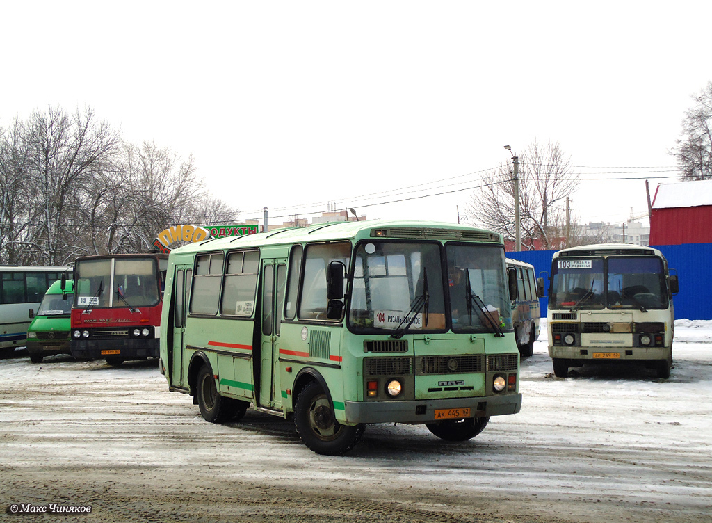 Рязанская область, ПАЗ-32054 № АК 445 62