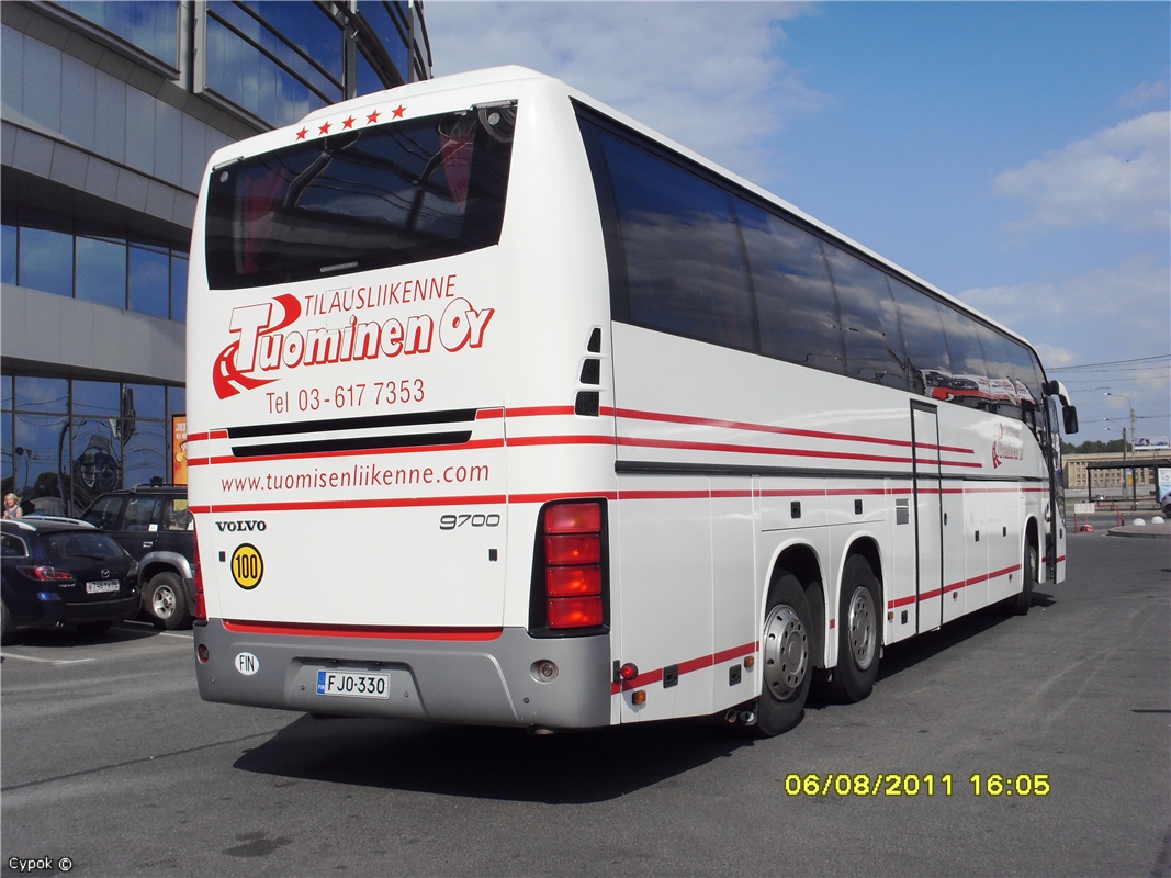 Финляндия, Volvo 9700HD № FJO-330