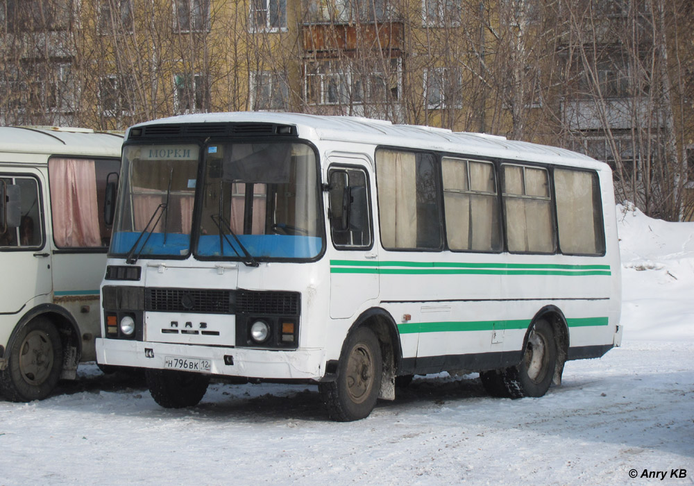 Марий Эл, ПАЗ-3205-110 № Н 796 ВК 12