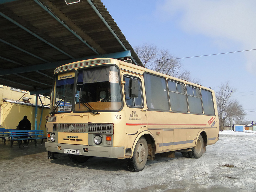 Волгоградская область, ПАЗ-32054 № 26