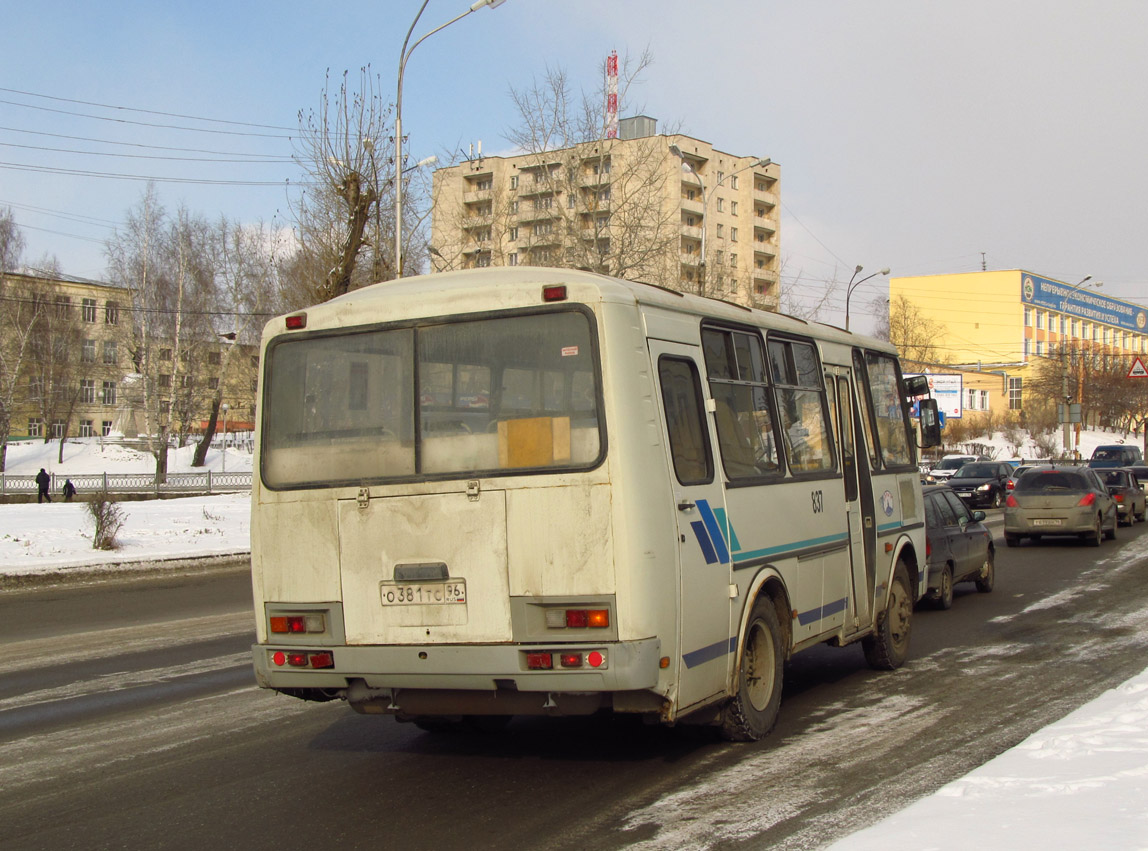 Свердловская область, ПАЗ-32053 № 837