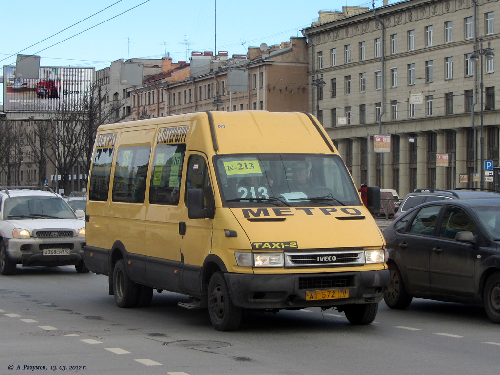 Санкт-Петербург, Росвэн-3261 (IVECO Daily 50C11) № АТ 572 78