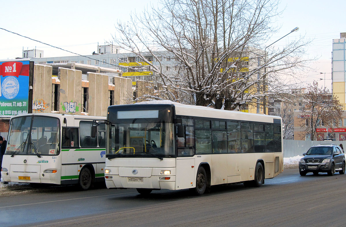 Московская область, Yutong ZK6118HGA № М 332 МУ 190