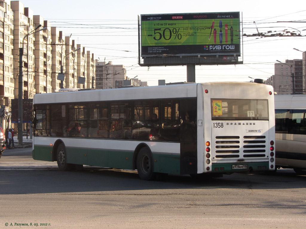 Санкт-Петербург, Волжанин-5270-20-06 "СитиРитм-12" № 1358