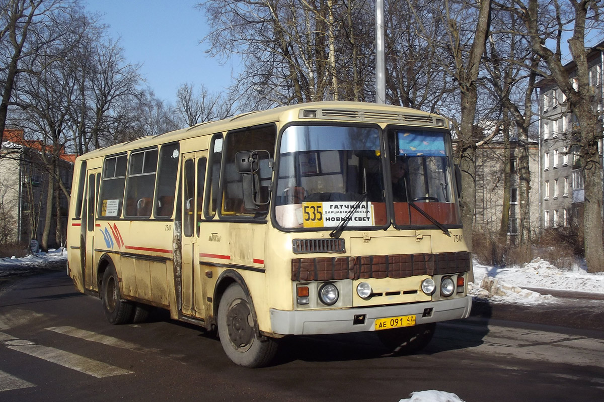 Ленинградская область, ПАЗ-4234 № 7549