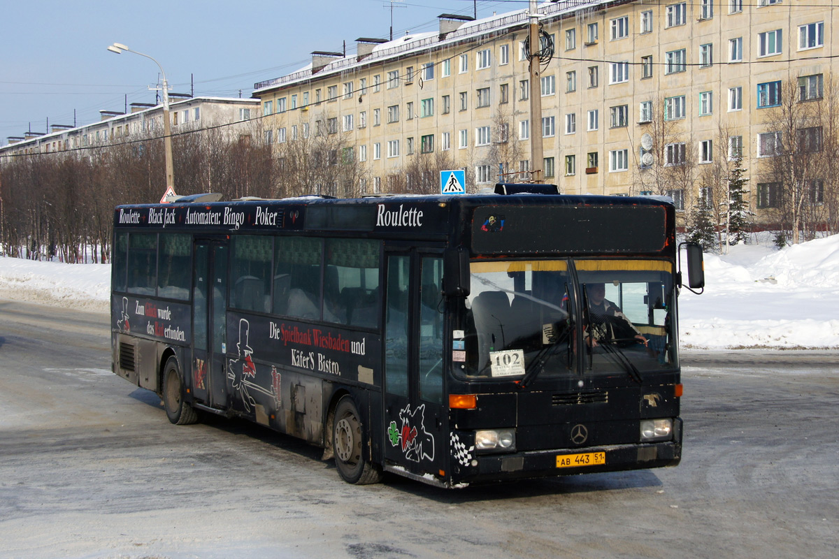 Мурманская область, Mercedes-Benz O405 № АВ 443 51