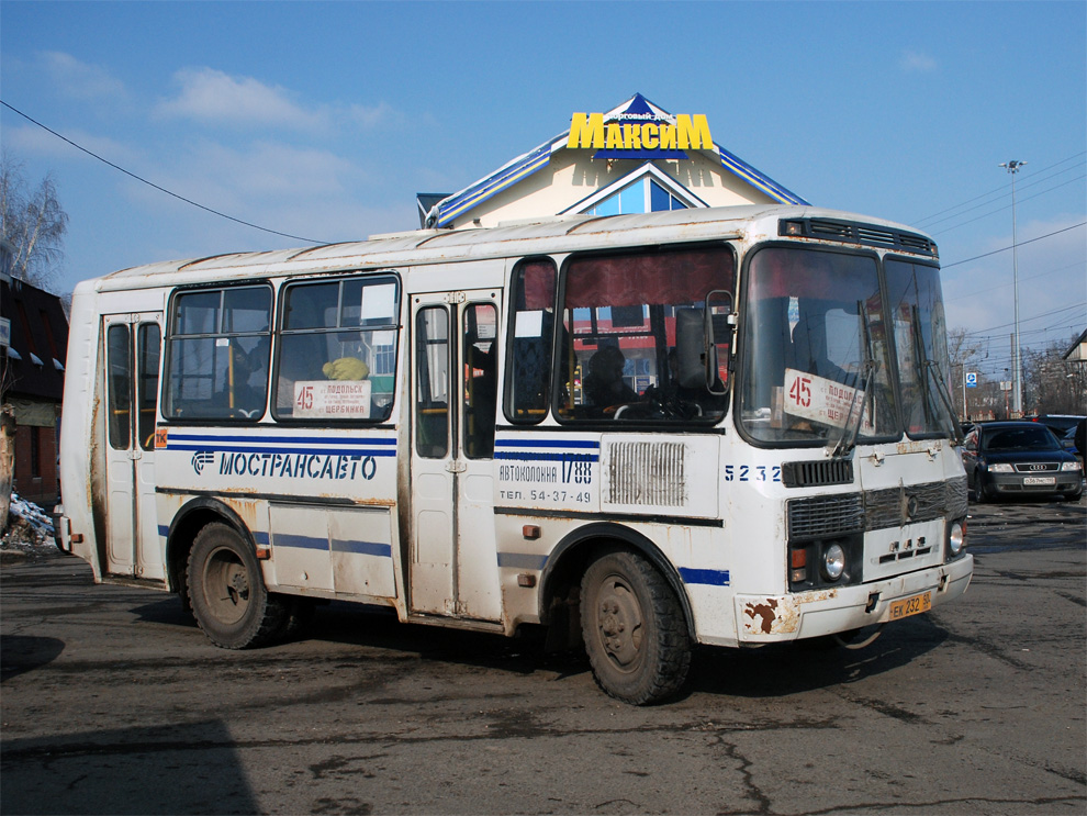 Московская область, ПАЗ-32054 № 5232