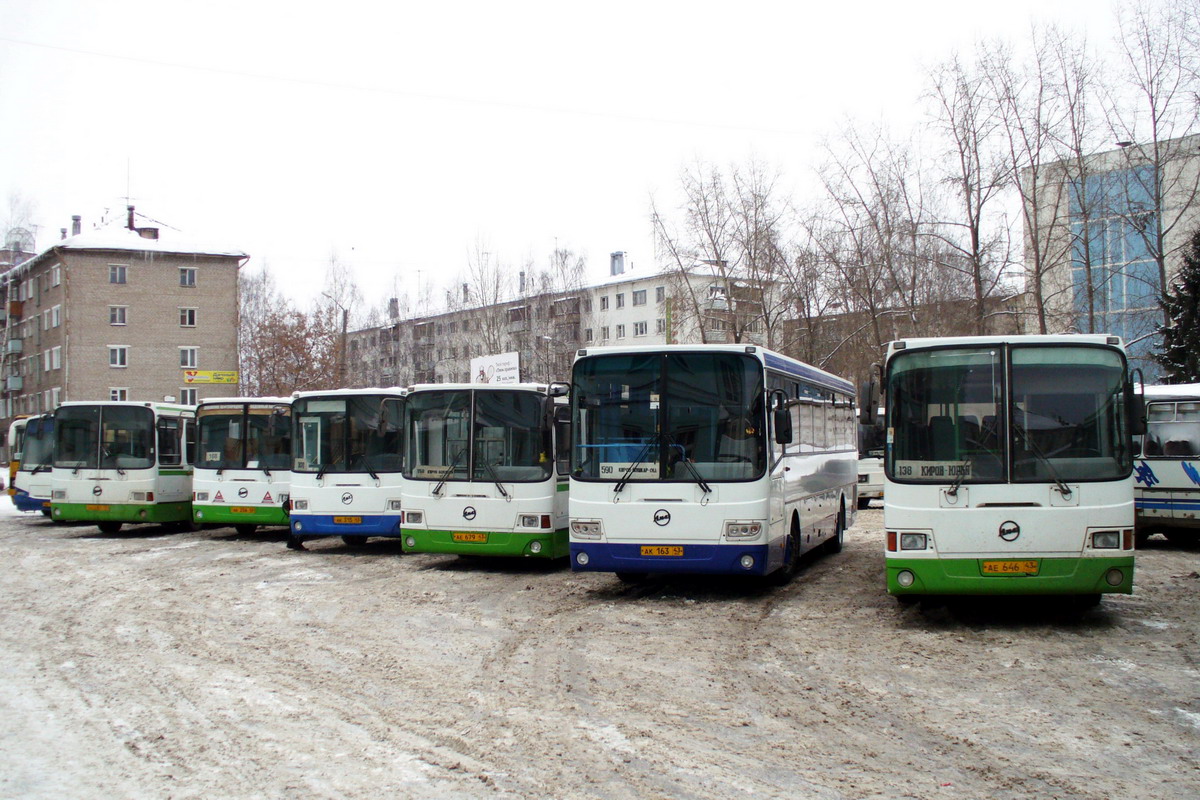 Кировская область — Автовокзалы, автостанции, конечные остановки