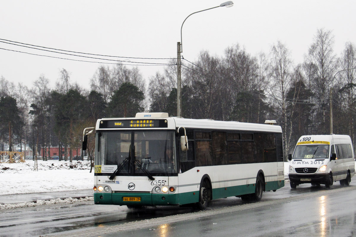 Санкт-Петербург, ЛиАЗ-5292.20 № 6355