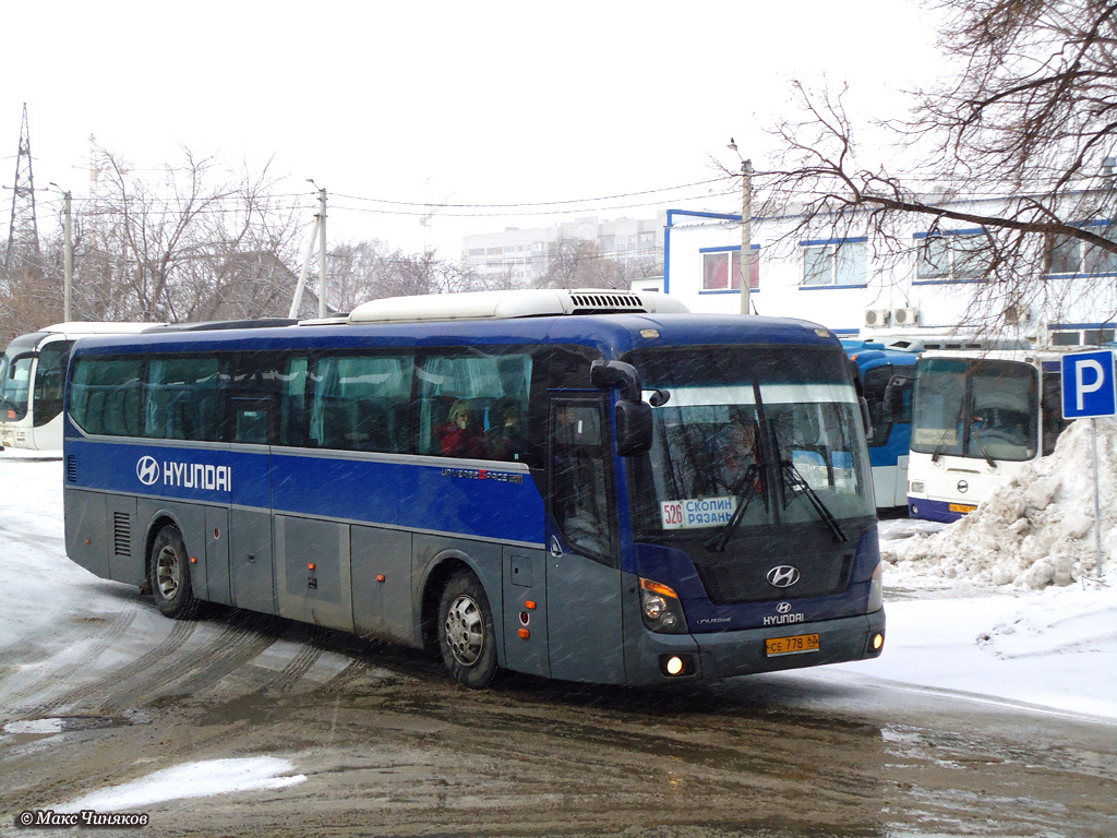 Рязанская область, Hyundai Universe Space Luxury № СЕ 778 62