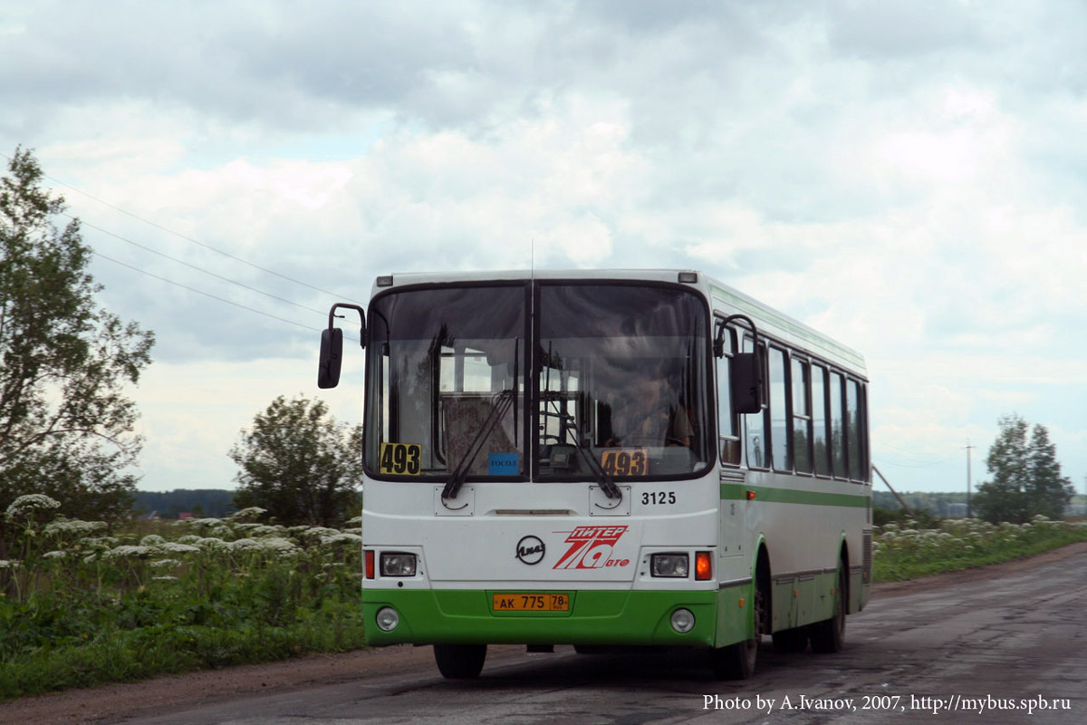 Санкт-Петербург, ЛиАЗ-5256.25 № 3125