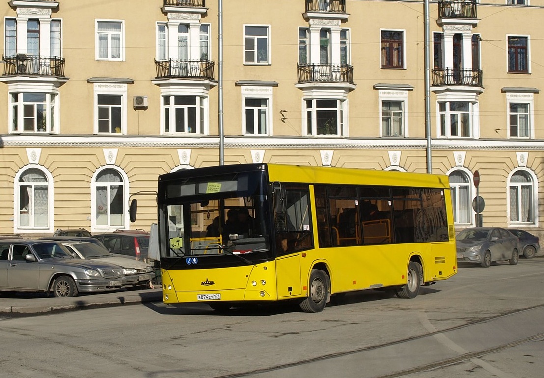 Санкт-Петербург, МАЗ-206.067 № В 874 ЕУ 178