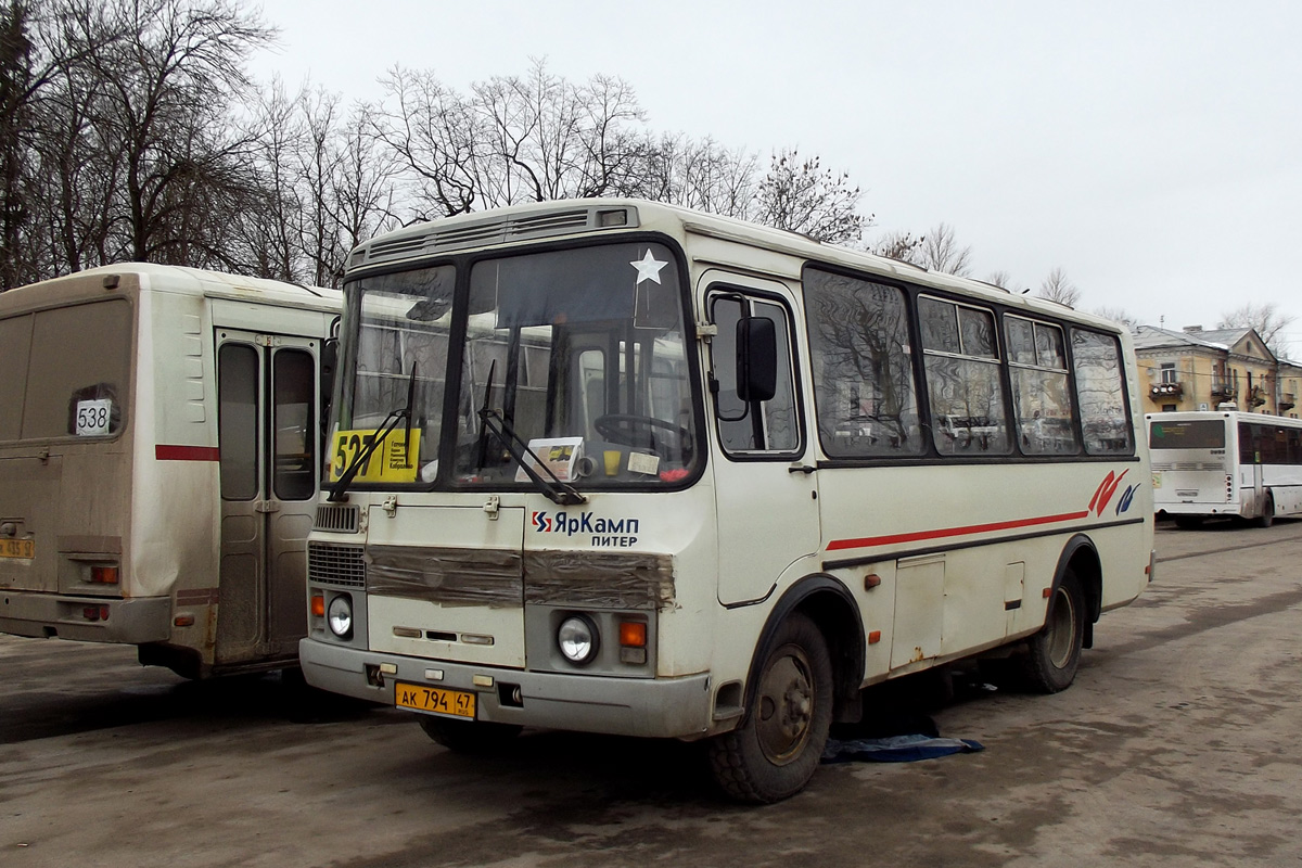 Ленинградская область, ПАЗ-32054 № АК 794 47