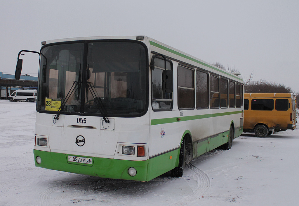 Orenburg region, LiAZ-5256.35 # 055