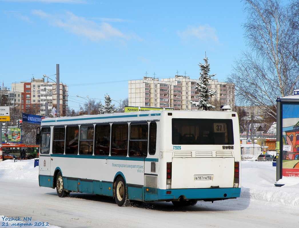 Nizhegorodskaya region, LiAZ-5256.26 č. 72026