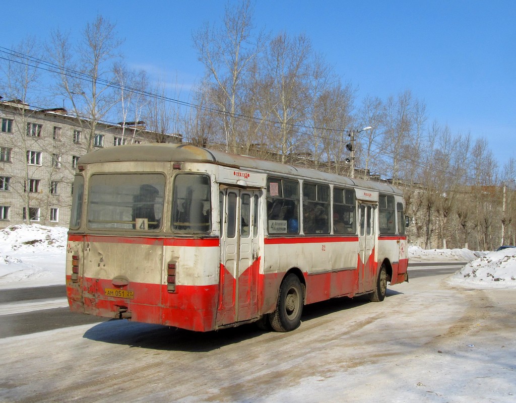 Хабаровский край, ЛиАЗ-677М № 42