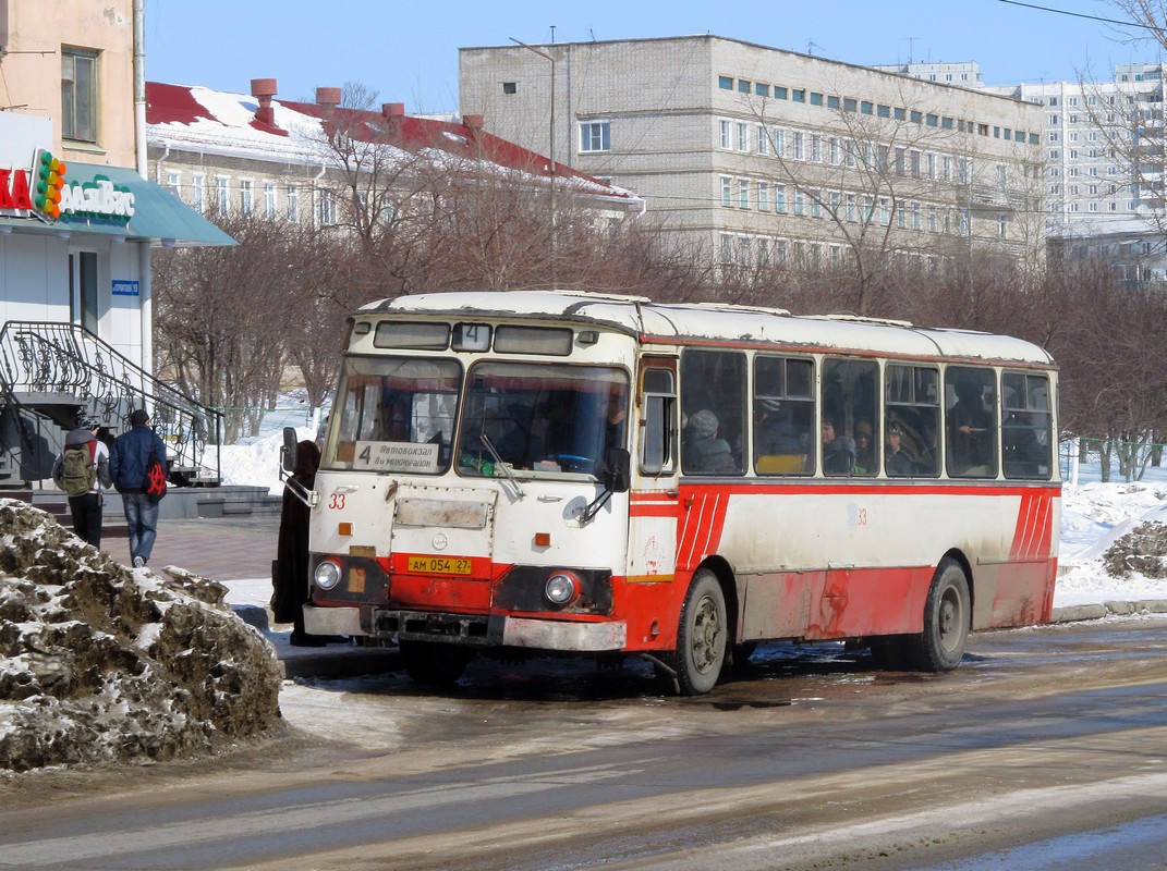 Хабаровский край, ЛиАЗ-677М № 33