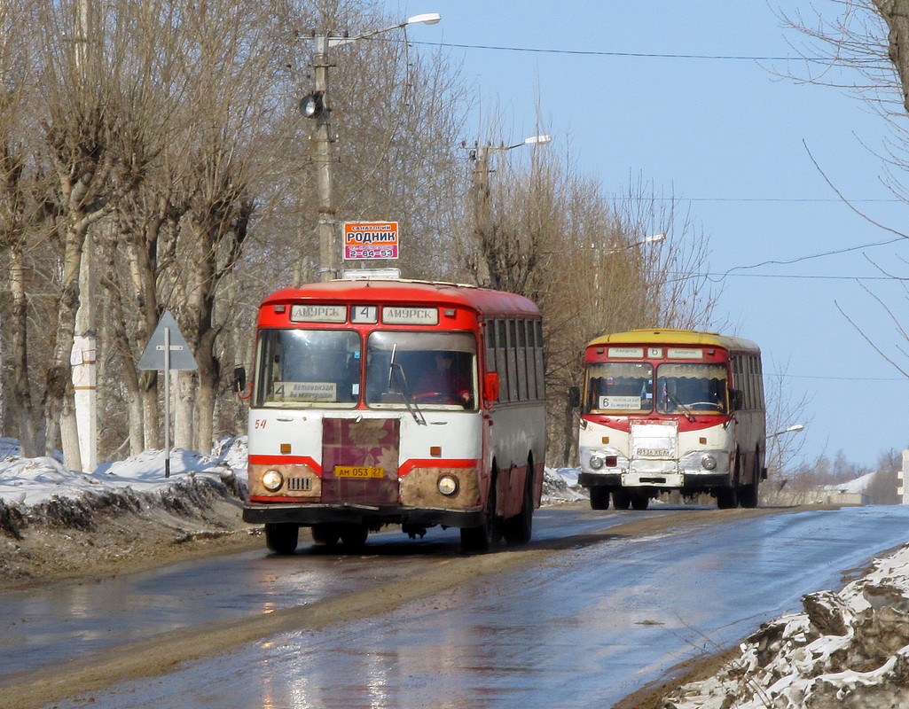 Хабаровский край, ЛиАЗ-677М № 54