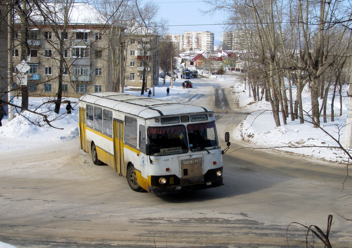 Хабаровский край, ЛиАЗ-677М № 41