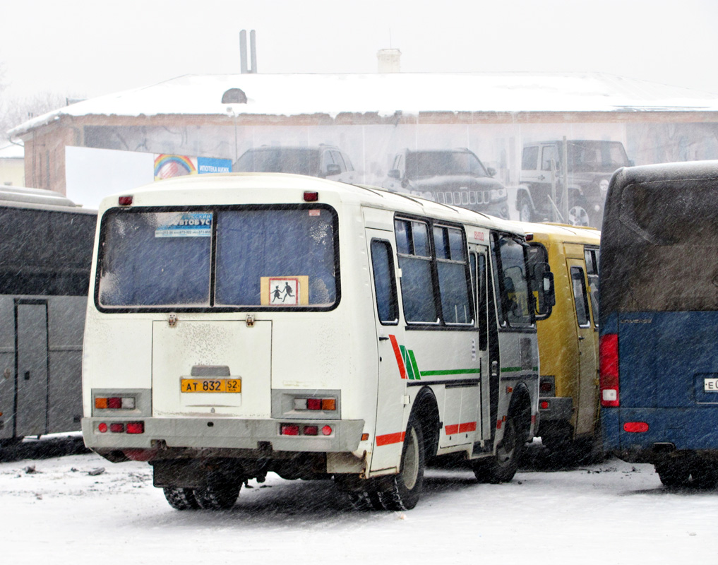 Нижегородская область, ПАЗ-32053-50 № АТ 832 52