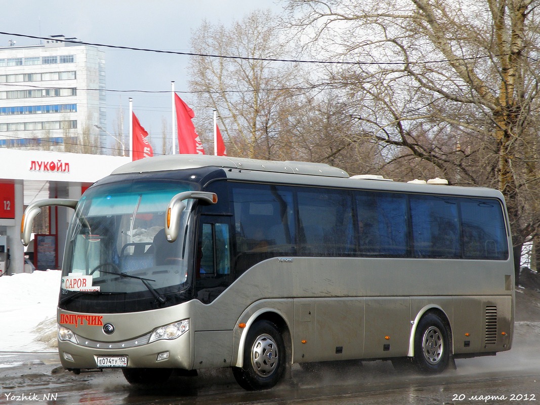 Нижегородская область, Yutong ZK6899HA № Е 074 ТУ 152