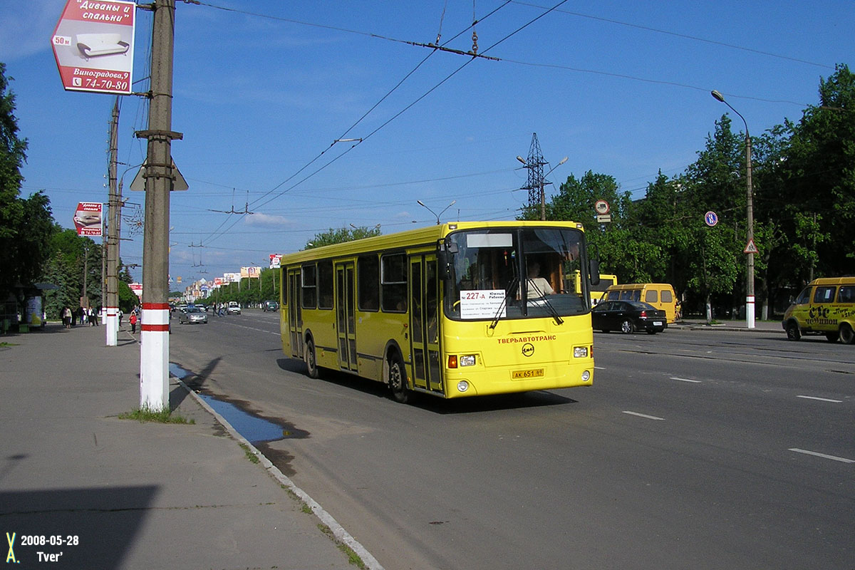 Тверская область, ЛиАЗ-5256.35 № АК 651 69