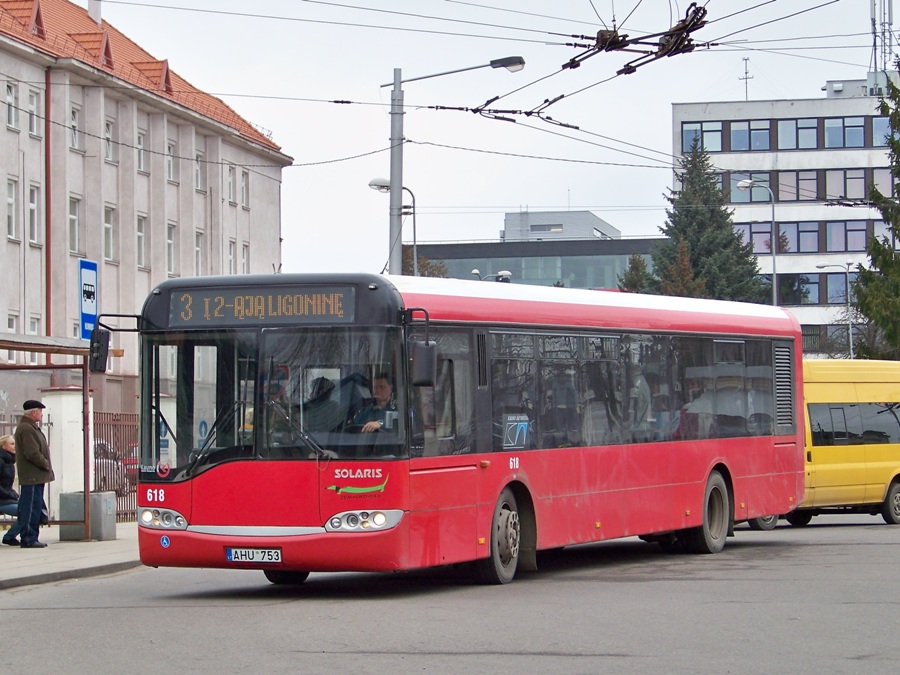 Литва, Solaris Urbino II 12 № 618