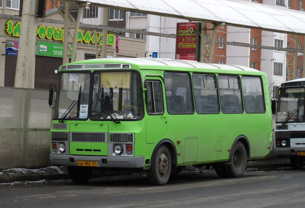 Санкт-Петербург, ПАЗ-32053 № АВ 983 47