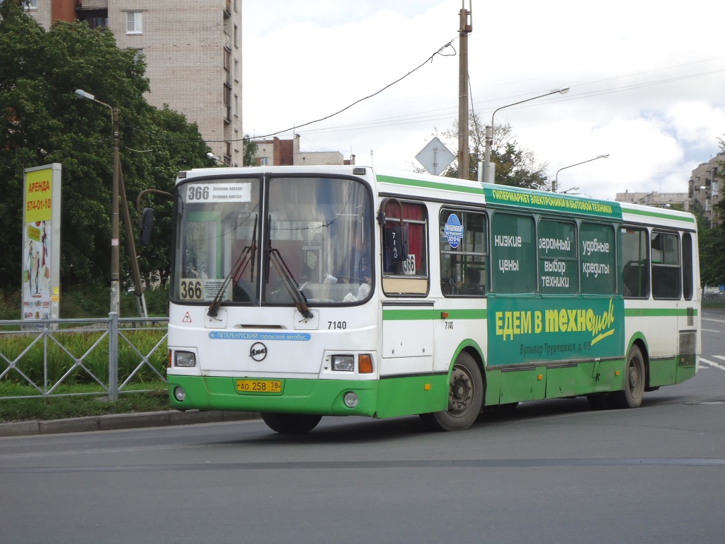 Санкт-Петербург, ЛиАЗ-5256.25 № 7140