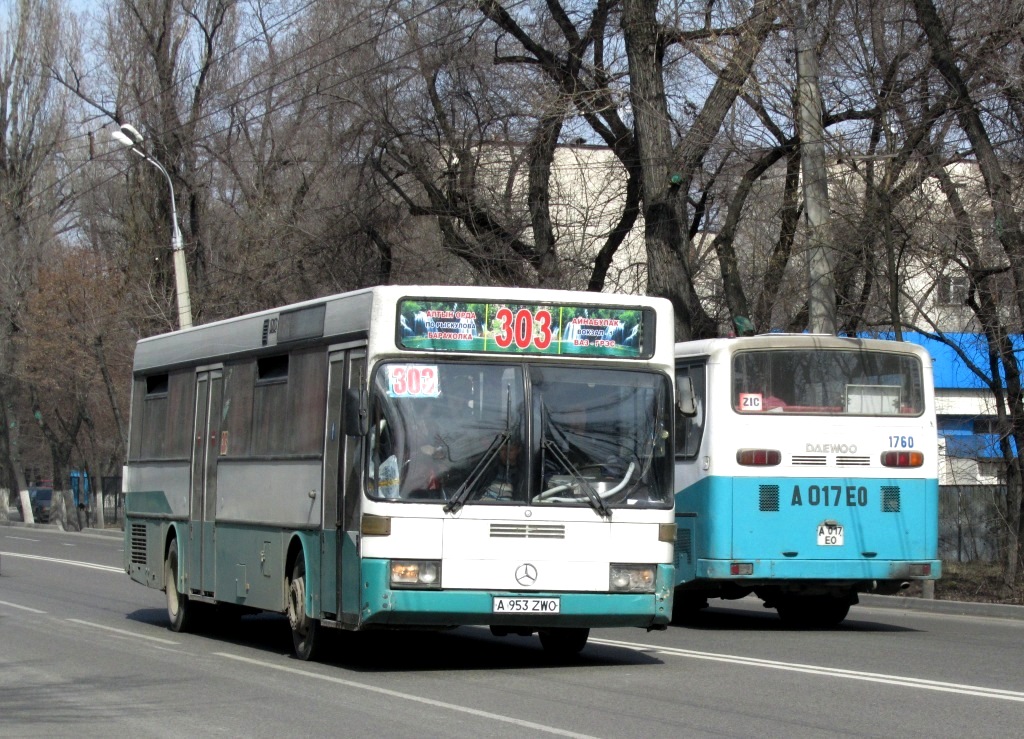 Алматы, Mercedes-Benz O405 № A 953 ZWO