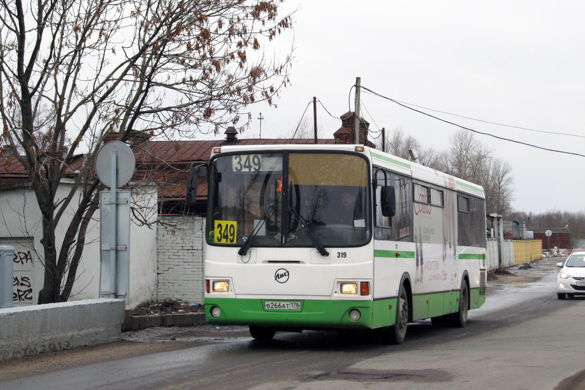 Санкт-Петербург, ЛиАЗ-5293.53 № 319