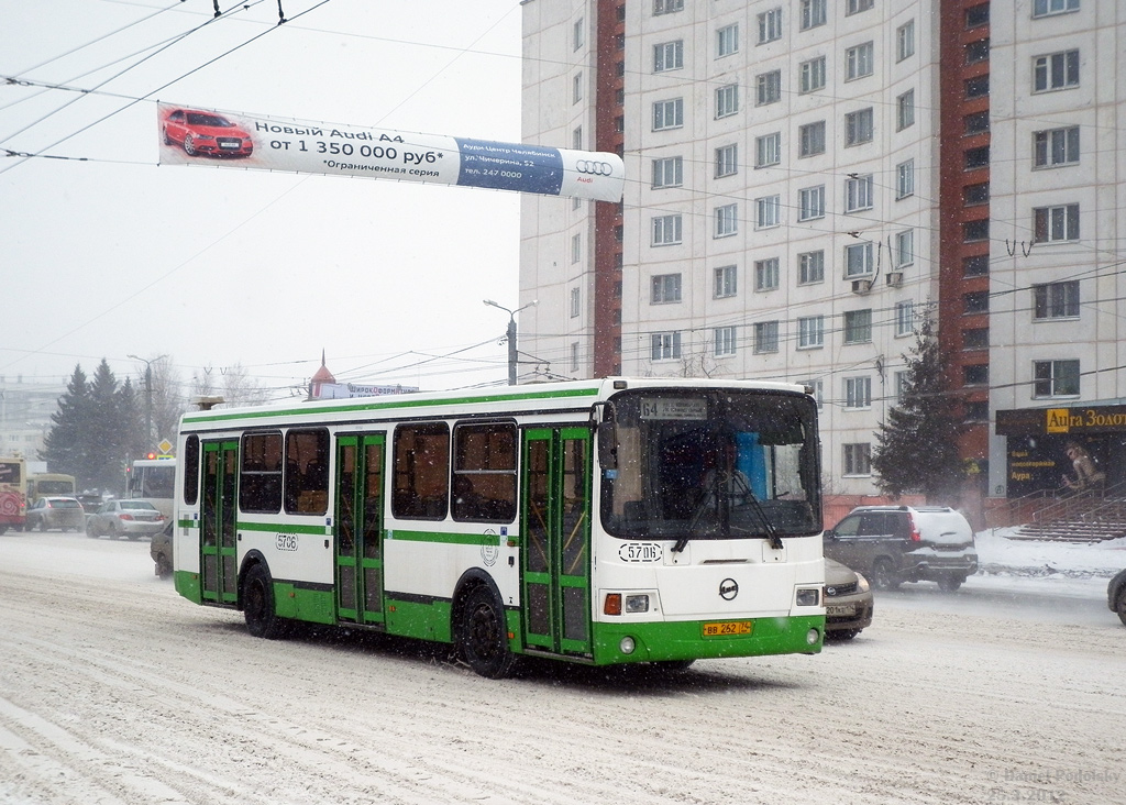 Челябинская область, ЛиАЗ-5256.26 № 5706