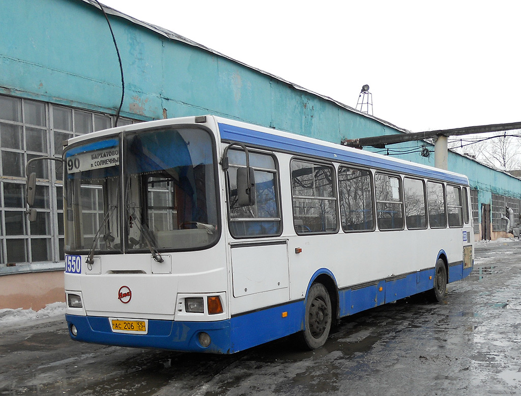 Omsk region, LiAZ-5256.45 Nr. 1550