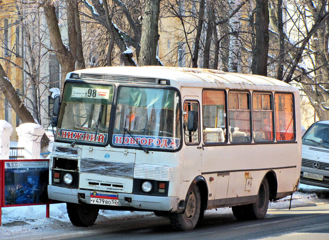 Нижегородская область, ПАЗ-32054 № У 479 ВО 52