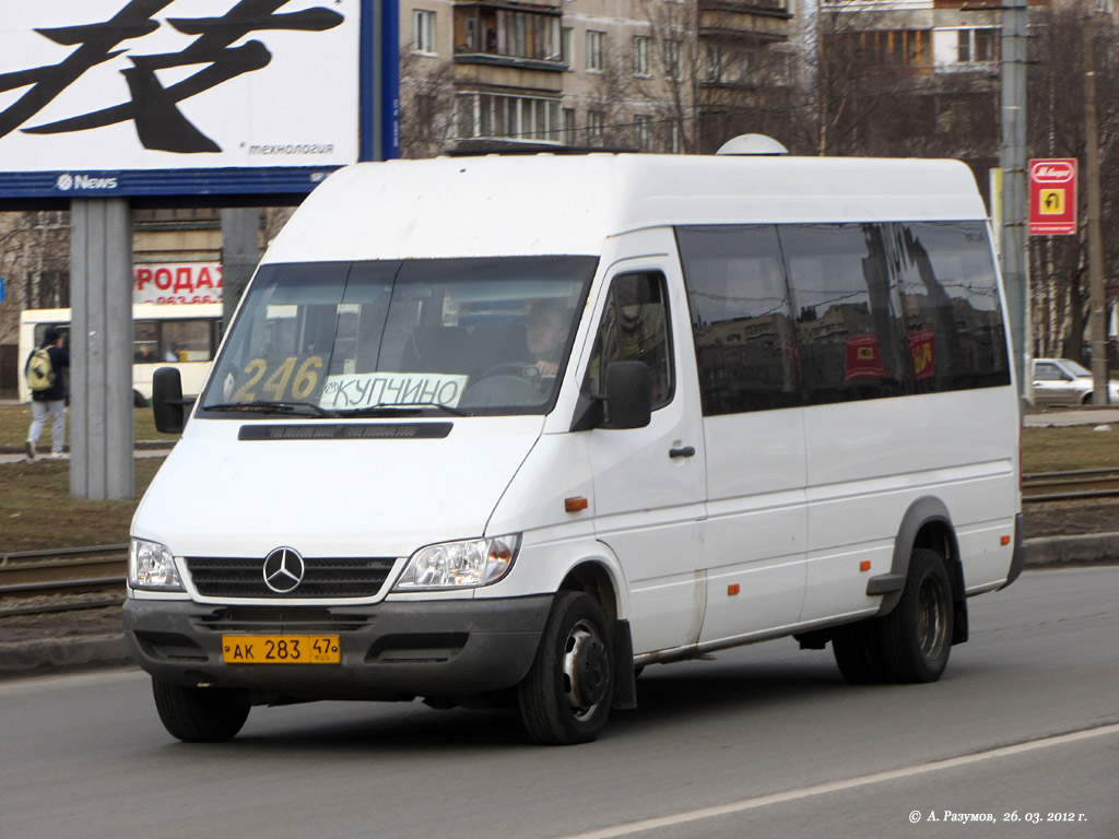 Санкт-Петербург, 904.663 (Mercedes-Benz Sprinter 413CDI) № АК 283 47