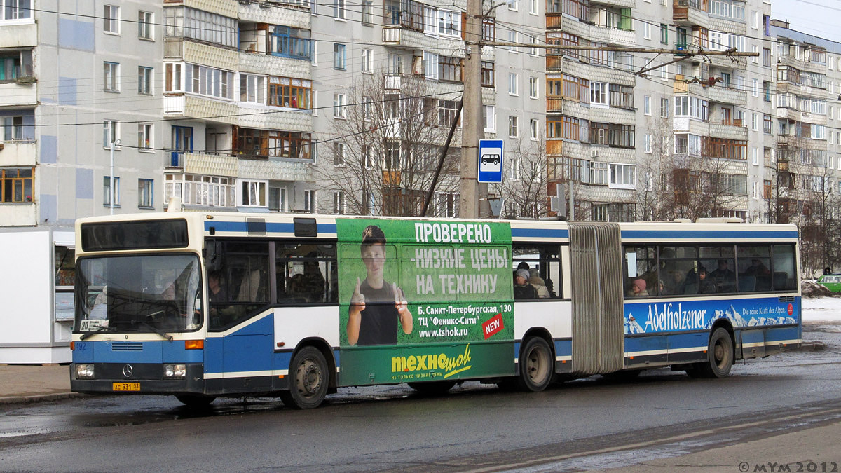 Новгородская область, Mercedes-Benz O405GN № 492