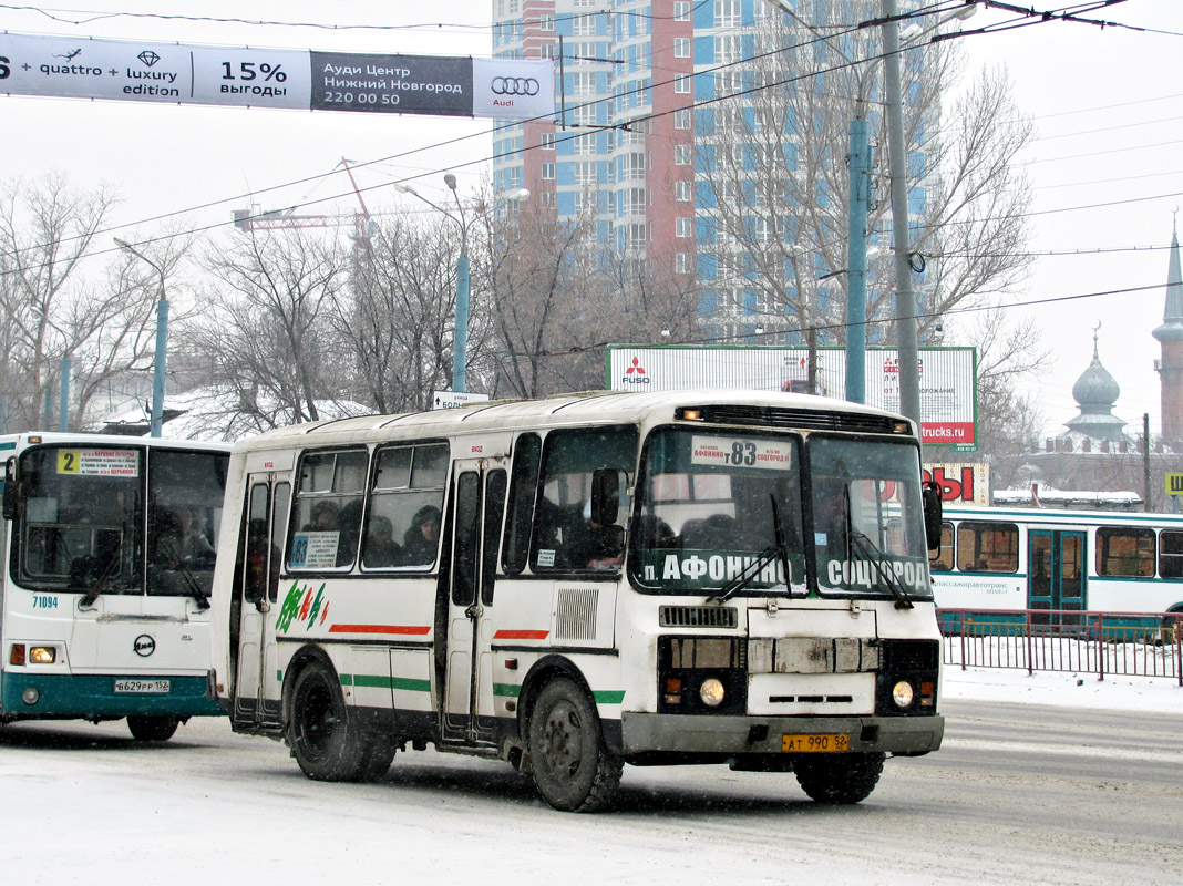 Нижегородская область, ПАЗ-32054 № АТ 990 52