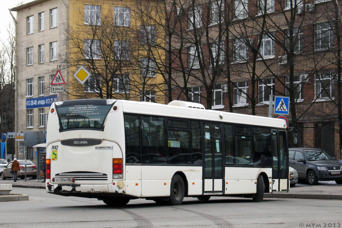 Санкт-Петербург, Scania OmniLink I (Скания-Питер) № 7442