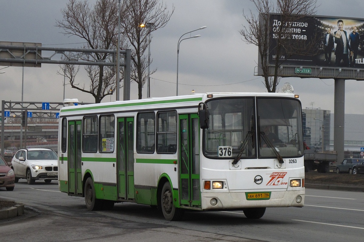 Санкт-Петербург, ЛиАЗ-5256.25 № 3263